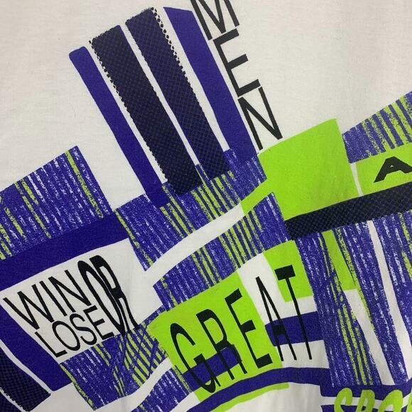 Vintage 1980's Gilda Marx Sz M/L Exercise Jazzercise Tank Top Women Are Great - Picture 3 of 6